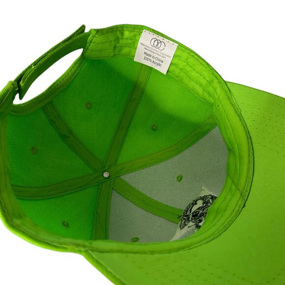 Scranton Wilkes Barre Penguins Baseball Hat Lime Green Minor League Hockey OS - Picture 5 of 5